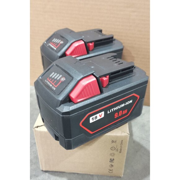 Other | 2pack 9ah Xc Batteries For Milwaukee M18 18v Cordless Tools ...